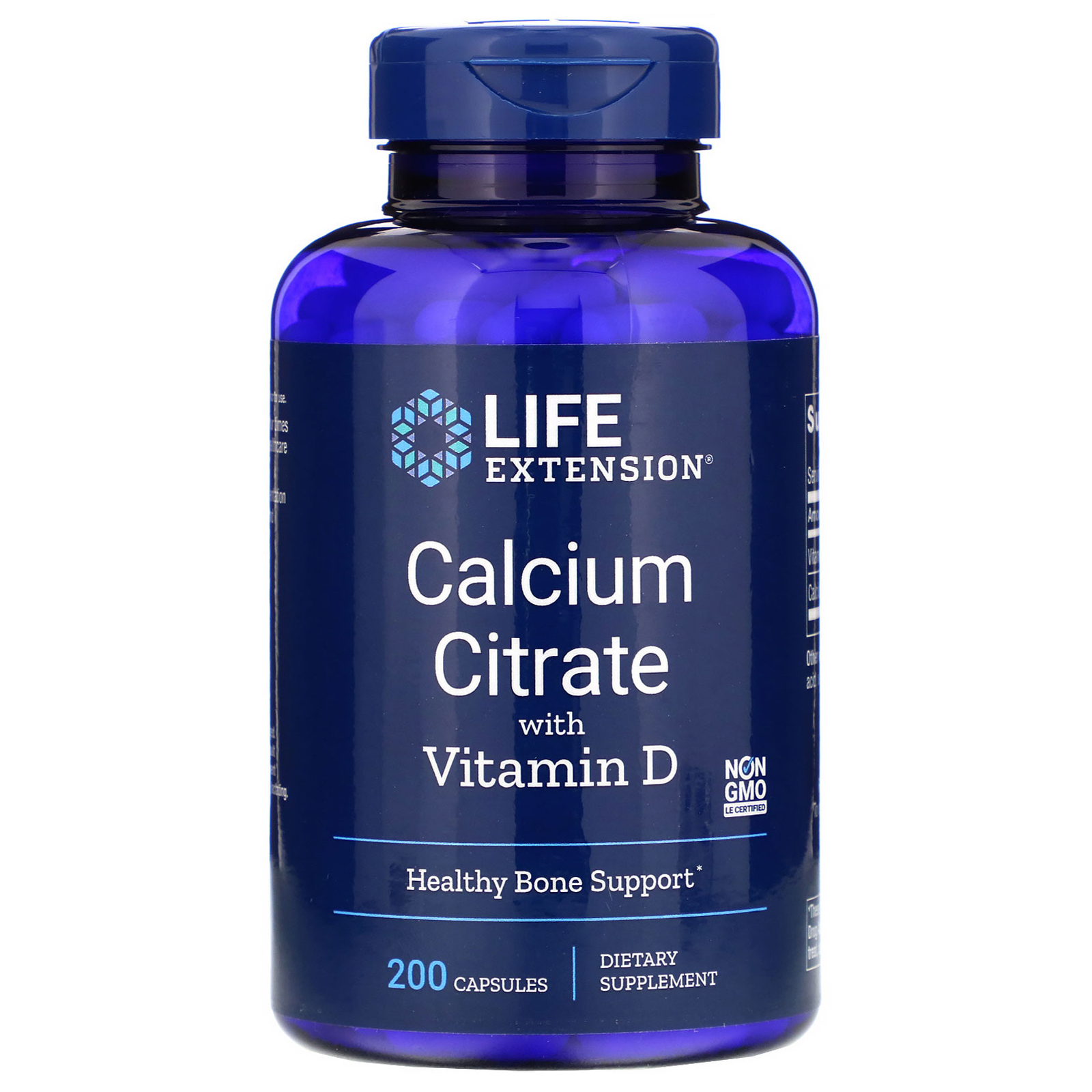 Comprar Life Extension, Calcium Citrate with Vitamin D, 200 Capsules