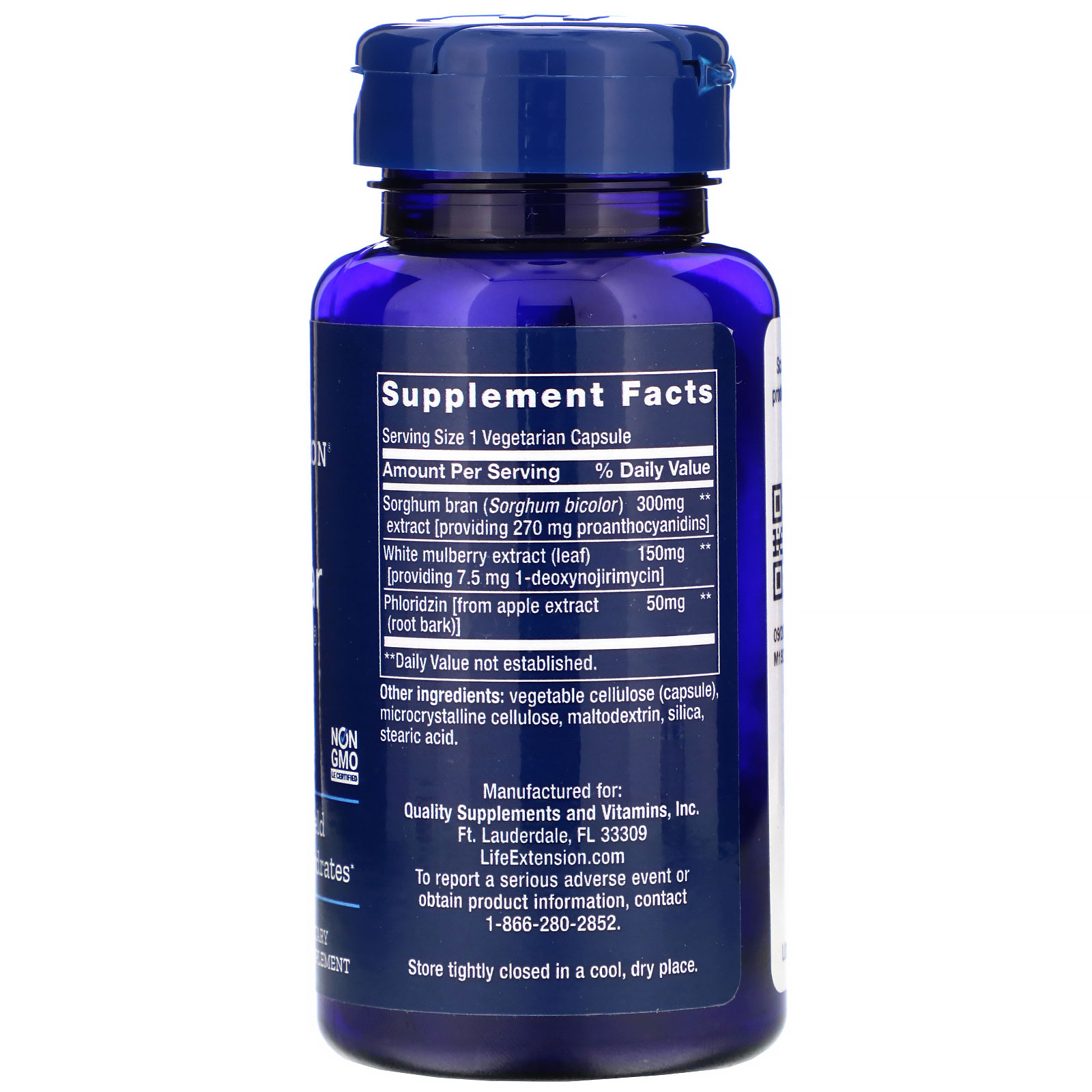 Comprar Life Extension, Tri Sugar Shield, 60 Cápsulas Vegetarianas - Imagem 2