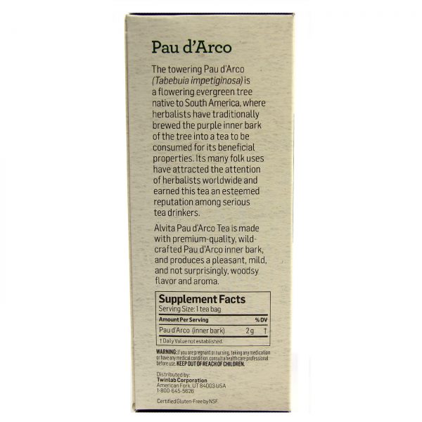 Comprar Alvita, Chá de Pau D'Arco - 24 Saquinhos de Chá - Imagem 4
