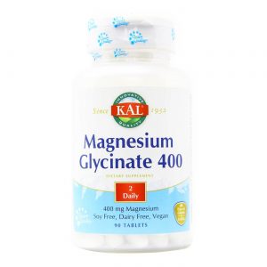 Comprar Kal O magnésio glicinato de 400 mg 90 Tabletes