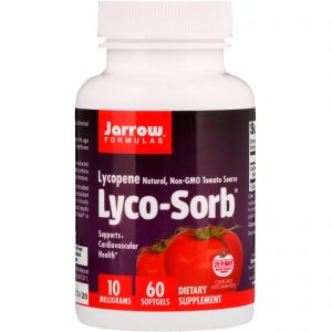 Comprar Jarrow Formulas, Licopeno Lyco-Sorb, 10 mg, 60 Cápsulas Softgel