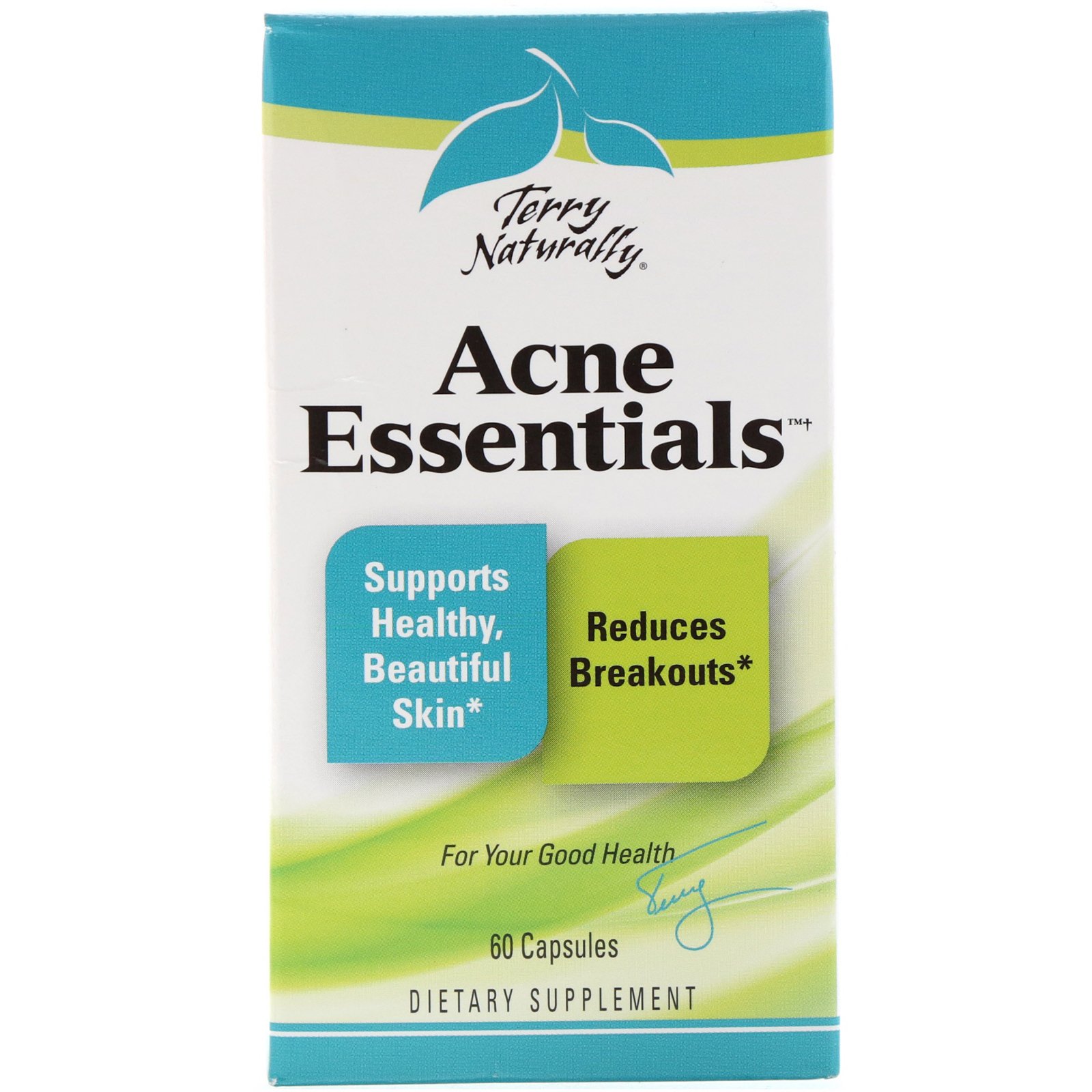 Comprar EuroPharma, Terry Naturally, Acne Essentials, 60 Cápsulas