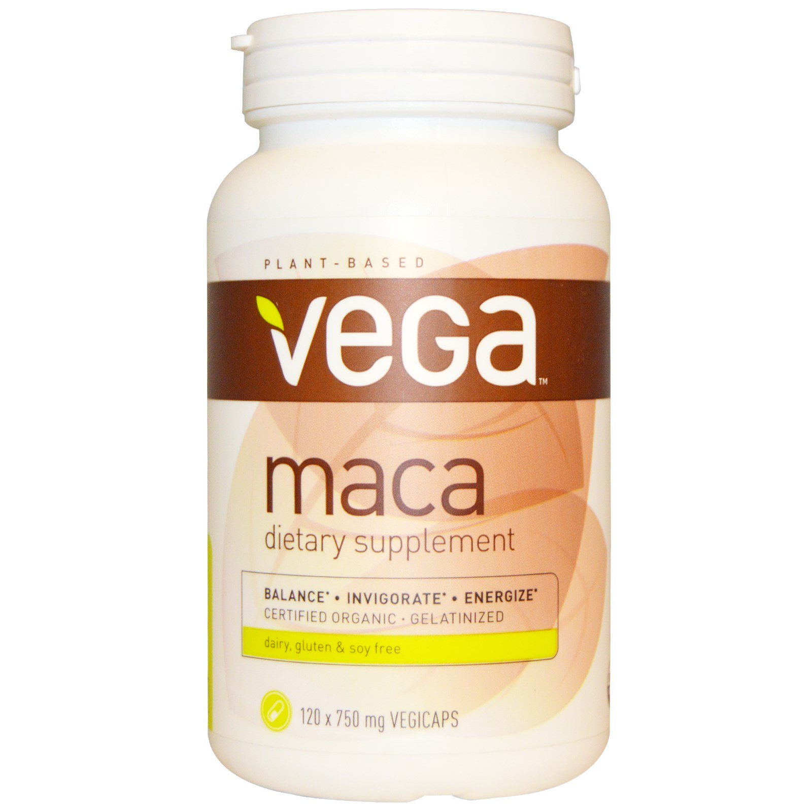 Comprar Vega, Maca, 750 mg, 120 cápsulas vegetais