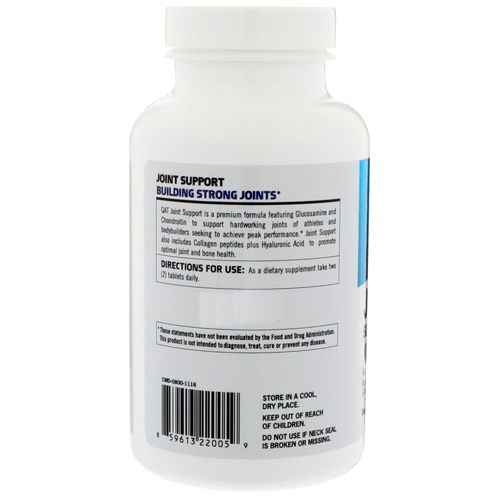 Comprar GAT, Essentials Joint Support, 60 Tablets - Imagem 3