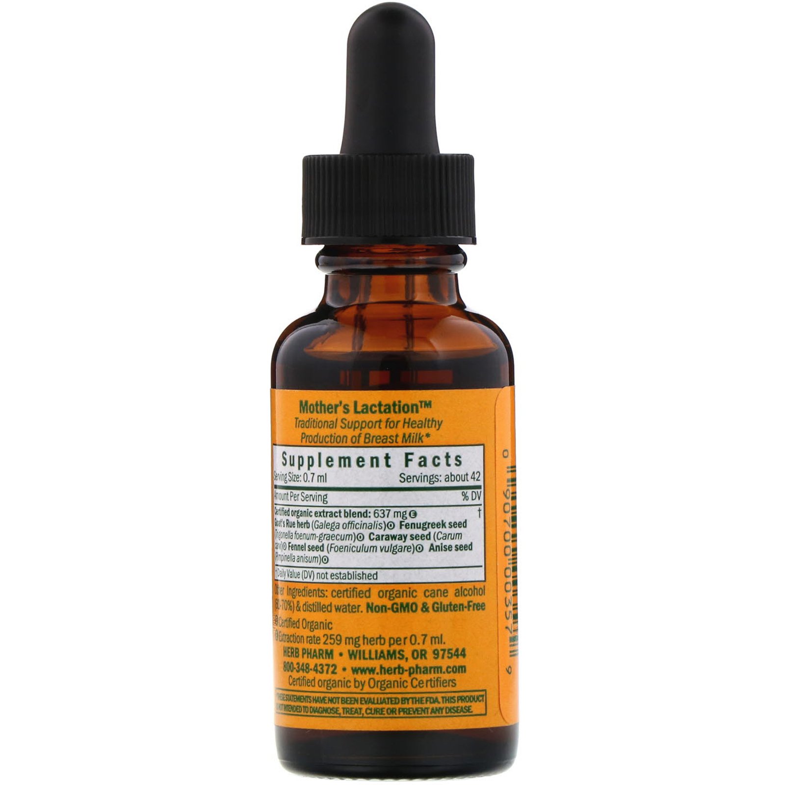 Comprar Herb Pharm, Amamentação materna, 1 fl oz (30 ml) - Imagem 2