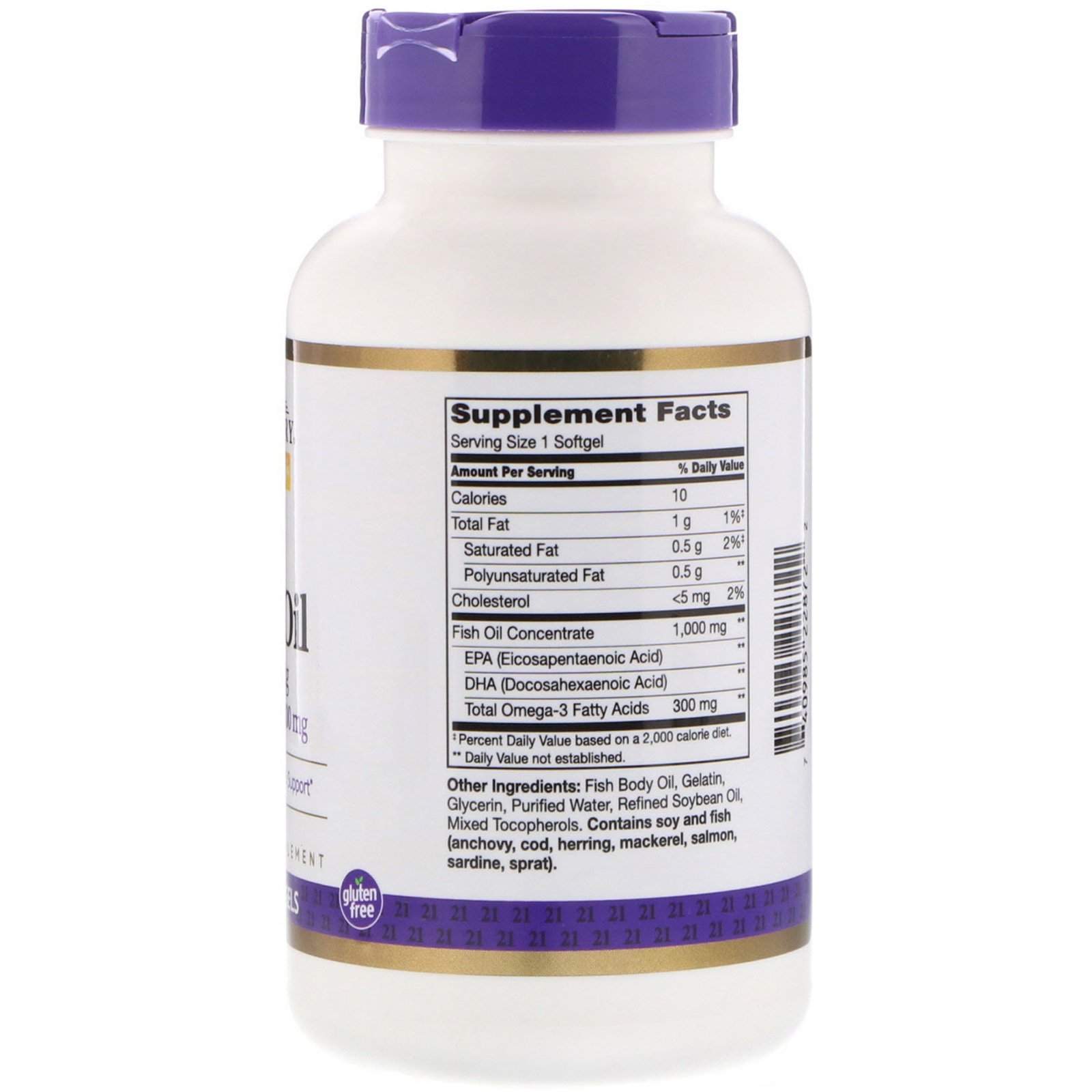 Comprar 21st Century, Óleo de Peixe, 1.000 mg, 120 cápsulas gel - Imagem 2