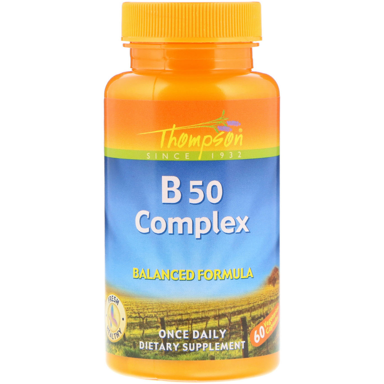 Comprar Thompson, Complexo B50, 60 Cápsulas