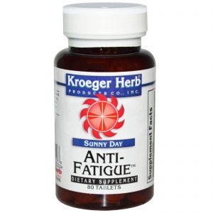 Comprar Kroeger Herb Co, Dia Ensolarado, Antifadiga, 80 Comprimidos
