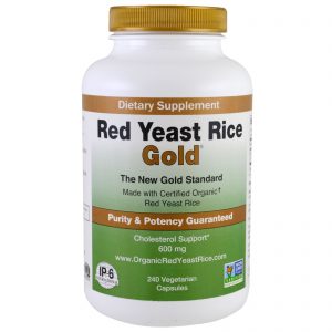 Comprar IP-6 International, Red Yeast Rice, Gold, 600 mg, 240 Vegetarian Capsules