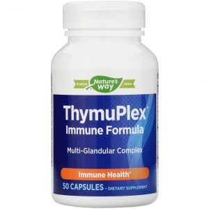 Comprar Nature's Way, ThymuPlex, Immune Formula, 50 cápsulas