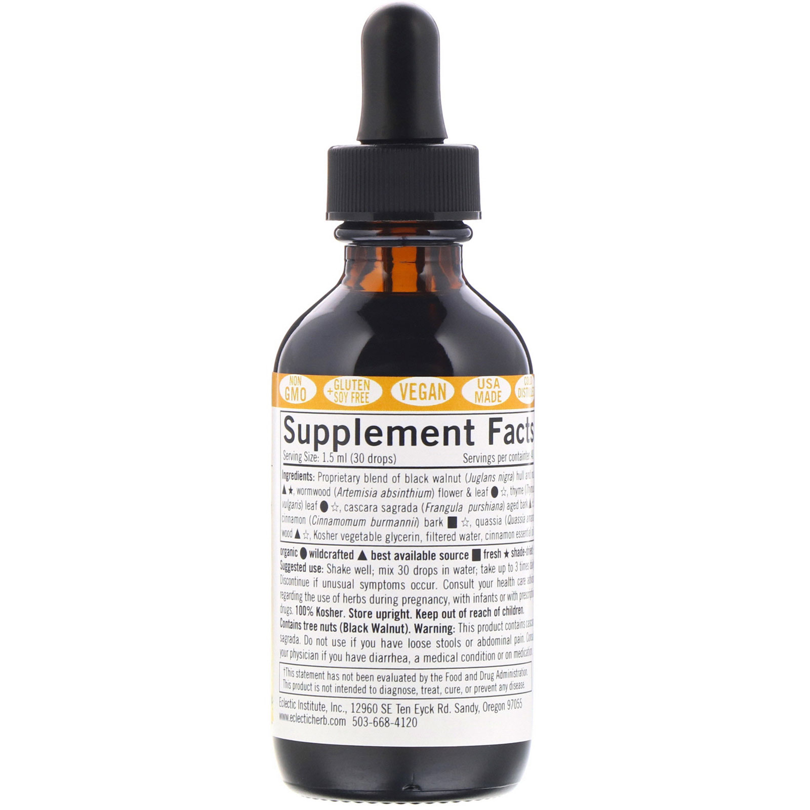 Comprar Eclectic Institute, Para-Fight, Aromatizado com Canela, 60 ml (2 fl oz) - Imagem 2