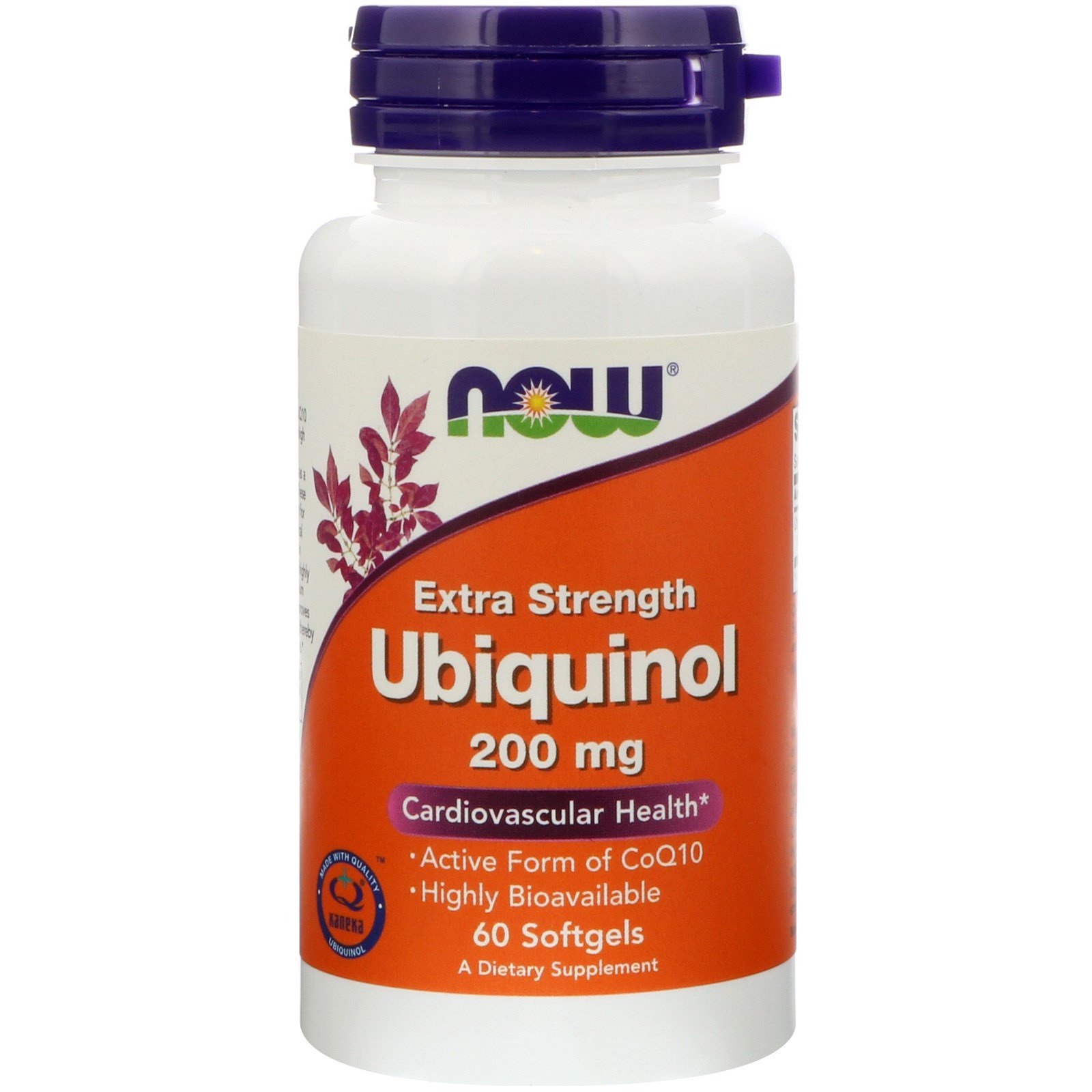 Comprar Now Foods, Unibiquinol, Extra Forte, 200 mg, 60 Cápsulas Gelatinosas