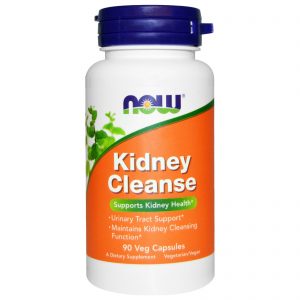 Comprar Now Foods, Kidney Cleanse, 90 Cápsulas Vegetais