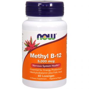 Comprar Now Foods, Metil B-12, 5000 mcg, 60 pastilhas