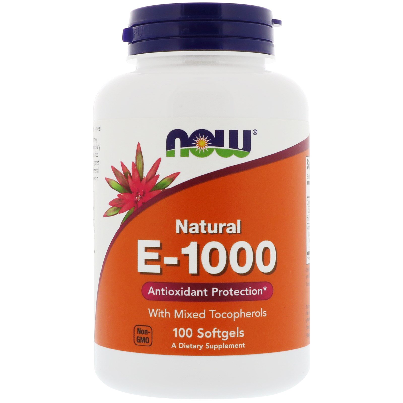 Comprar Now Foods, E-1000, 100 Cápsulas Softgel