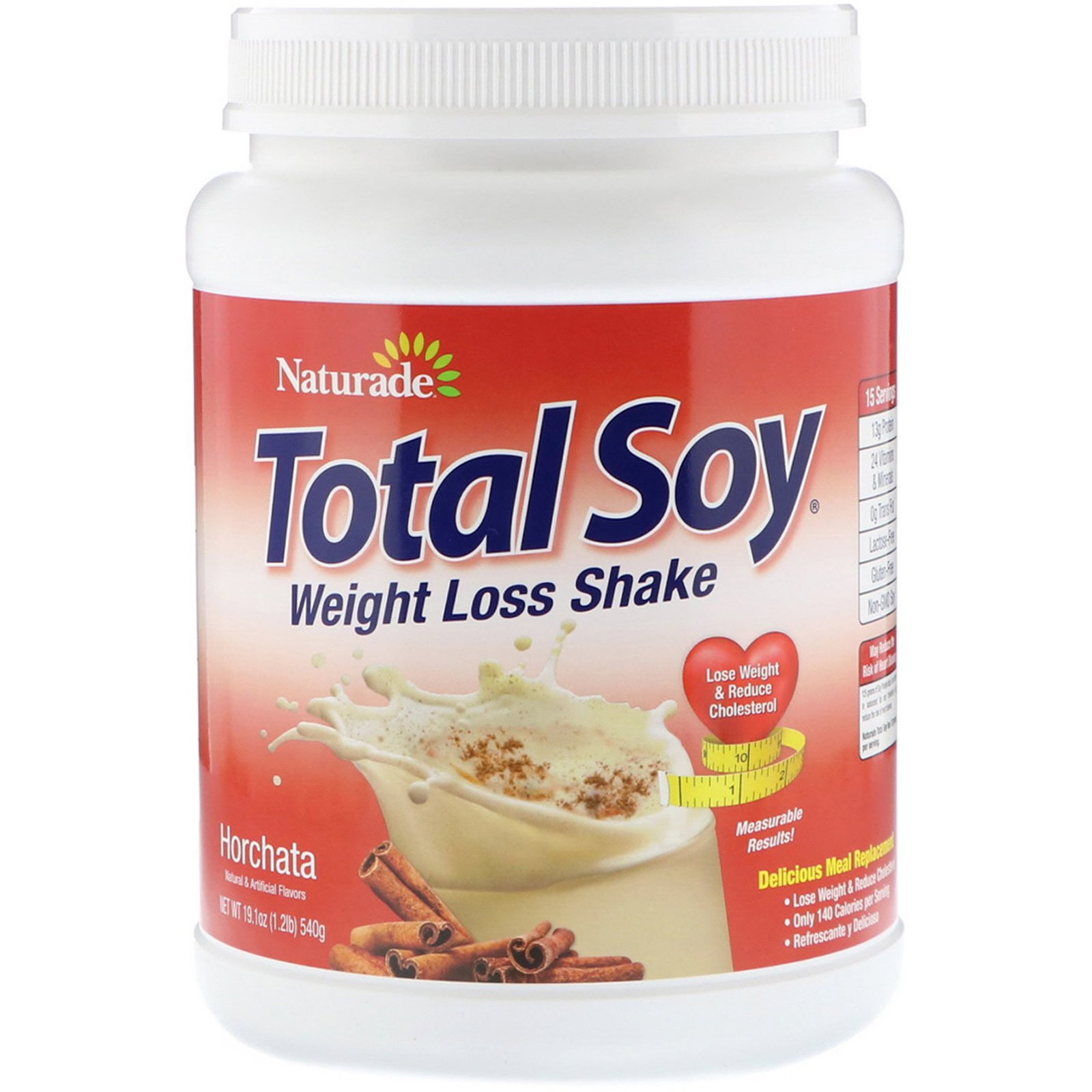 Comprar Naturade, Total Soy, Shake de Emagrecimento, Horchata, 540 g (1,2 lb)