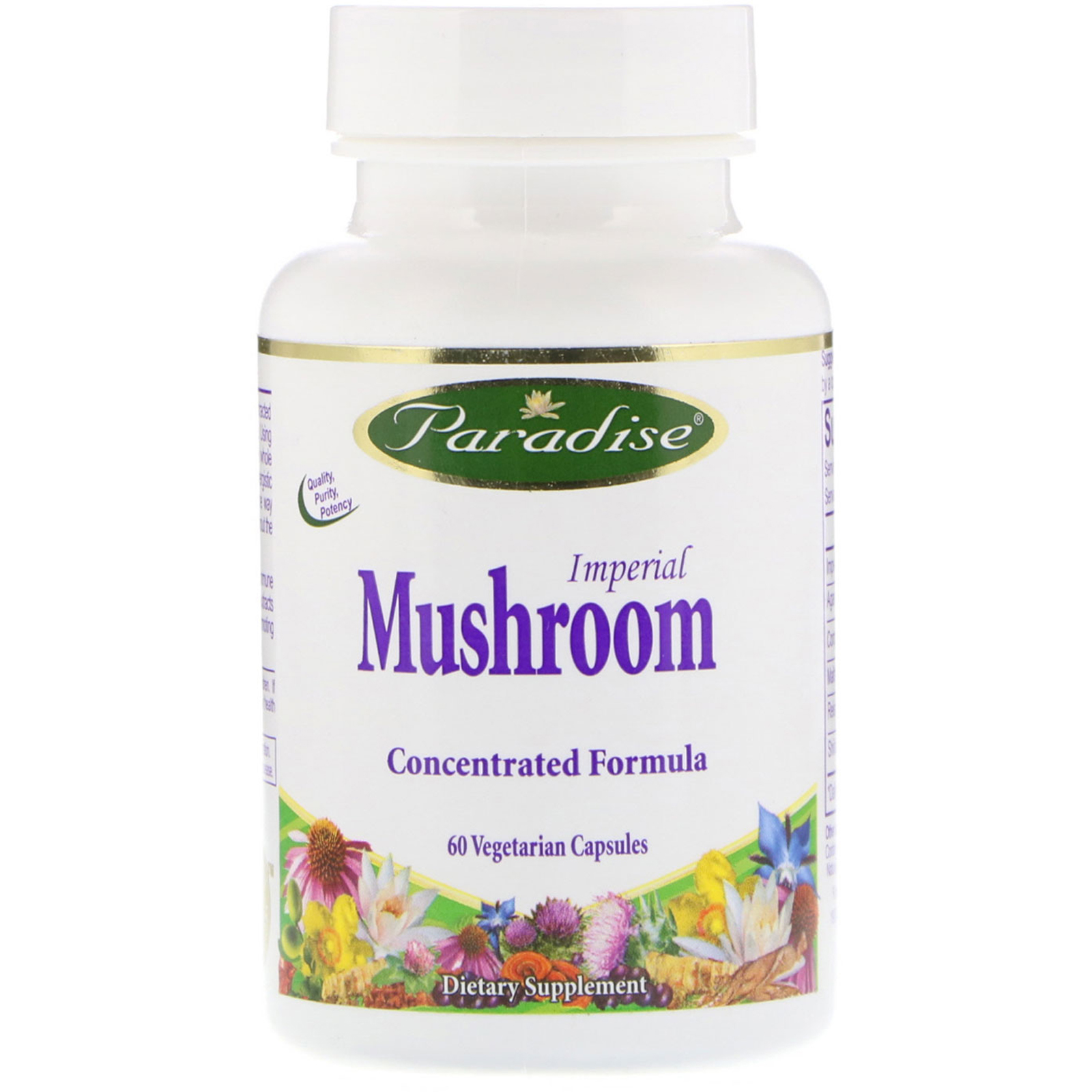 Comprar Paradise Herbs, Cogumelo Imperial, Fórmula Imunológica, 60 Cápsulas Vegetais