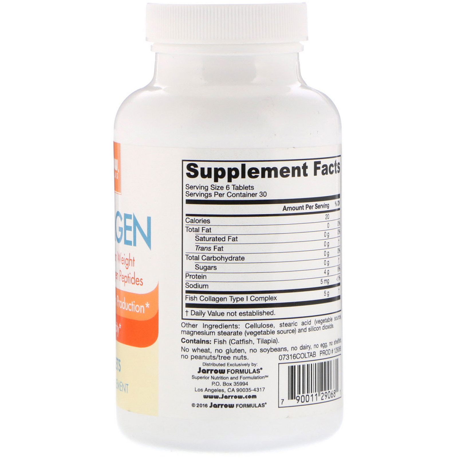 Comprar Jarrow Formulas, Colágeno, 180 Comprimidos - Imagem 2