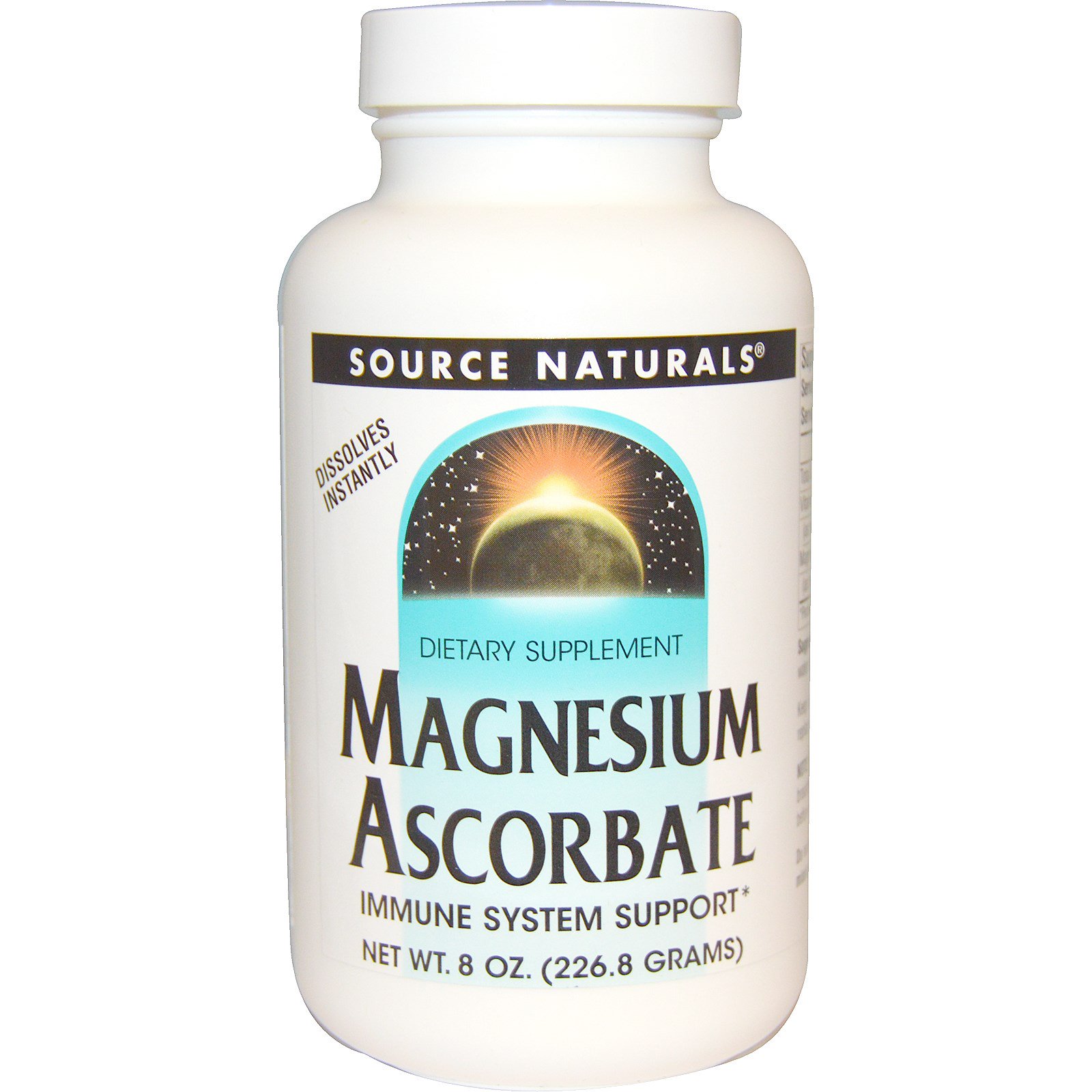Comprar Source Naturals, Ascorbato de Magnésio, 8 oz (226,8 g)