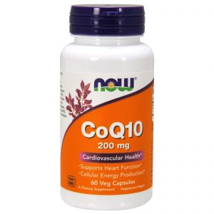 Comprar Now Foods, CoQ10, 200 mg, 60 Cápsulas vegetarianas
