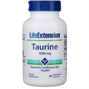 Comprar Life Extension, Taurina, 1000 mg, 90 Cápsulas Vegetais