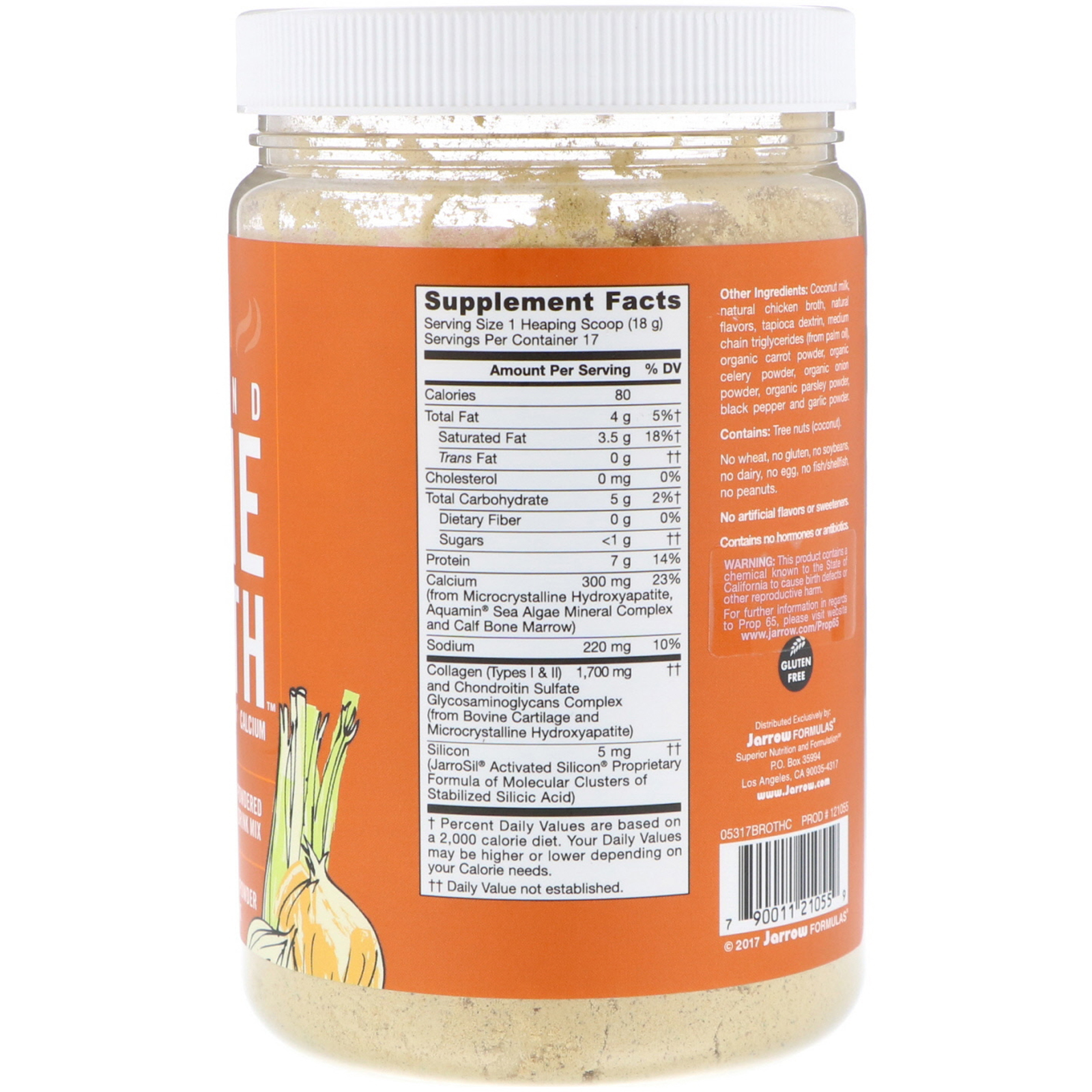 Comprar Jarrow Formulas, Além de Caldo de Osso, Sabor Frango, 306 g - Imagem 2