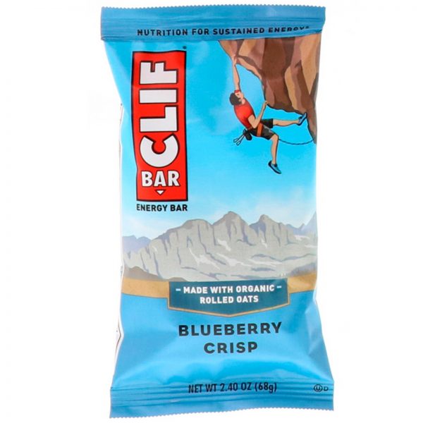 Comprar Clif Bar, Barrinha de Energia, Blueberry Crocante, 12 Barras, 2,40 oz (68 g) cada - Imagem 4