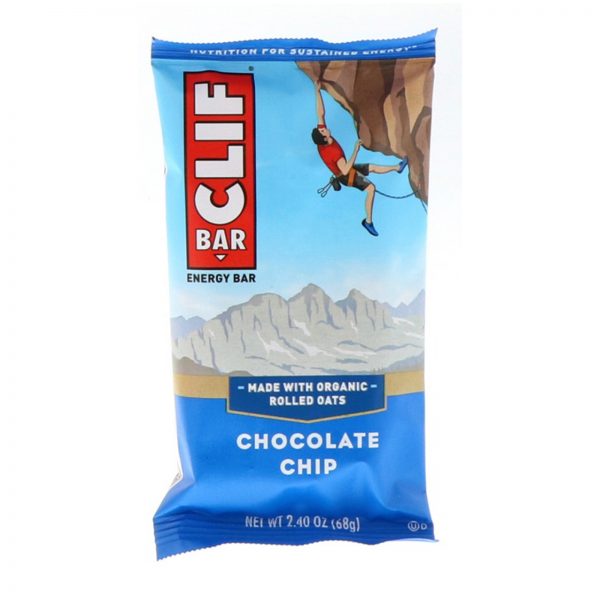 Comprar Clif Bar, Barra Energética, Pedaços de Chocolate, 12 Barras, 68 g (2,40 oz) Cada - Imagem 4