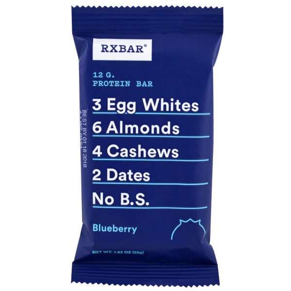 Comprar RXBAR, Protein Bar, Blueberry, 12 Bars, 1.83 oz (52 g) Each - Imagem 4