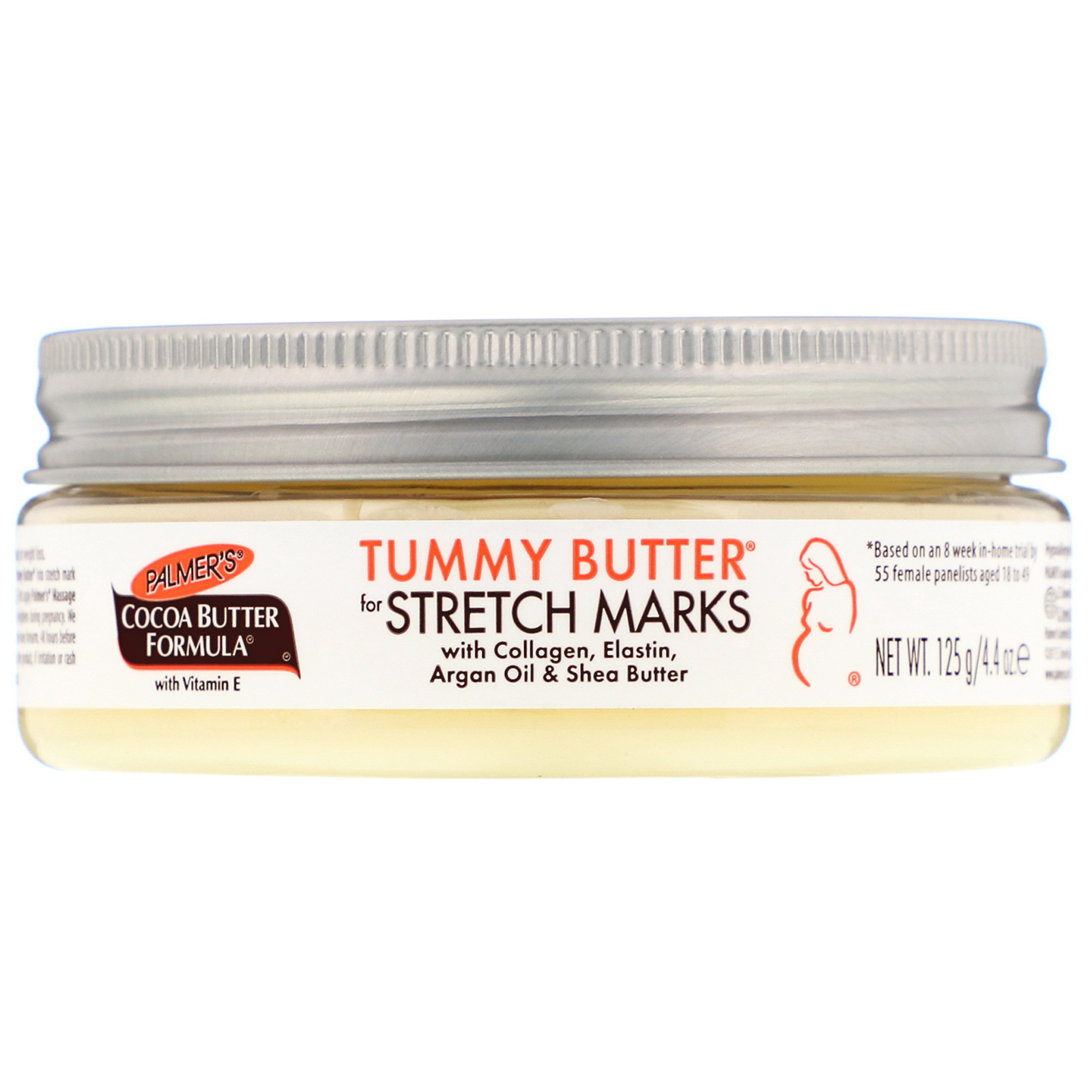 Comprar Palmer's, Fórmula de Manteiga de Cacau, Manteiga de Barriga, Para Estrias, 125 g (4,4 oz)