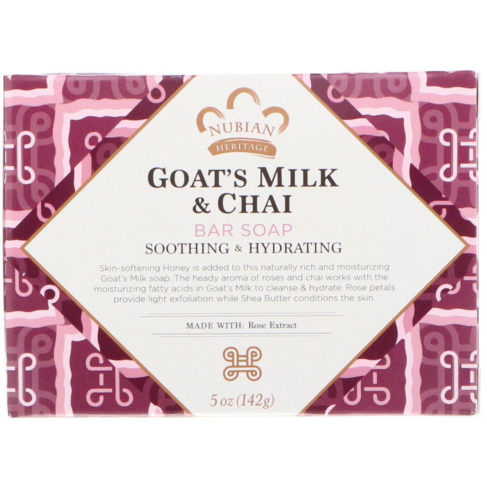 Comprar Nubian Heritage, Sabonete de Chai e Leite de Cabra, 142 g