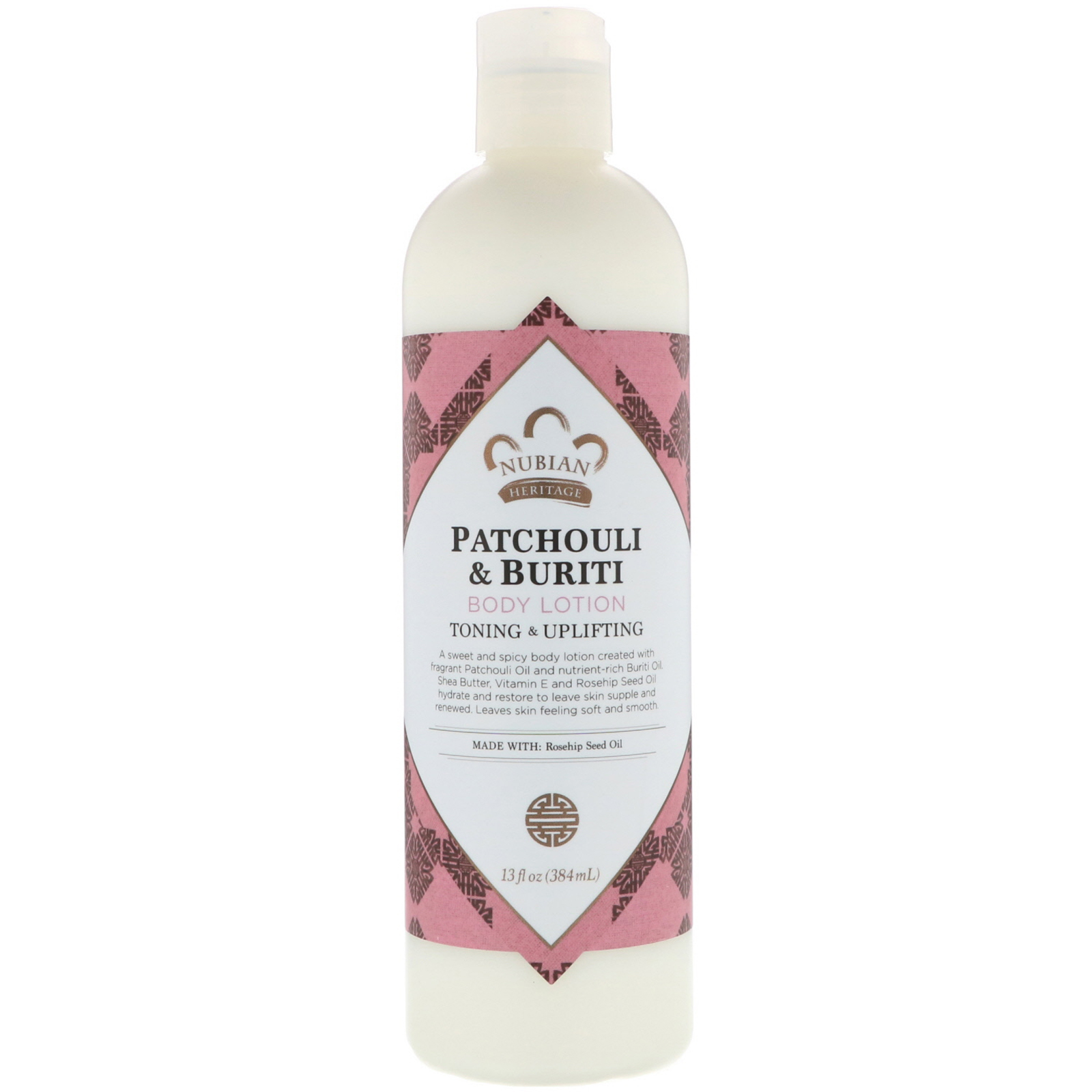 Comprar Nubian Heritage, Loção Corporal, Patchouli e Buriti, 384 ml (13 fl oz)