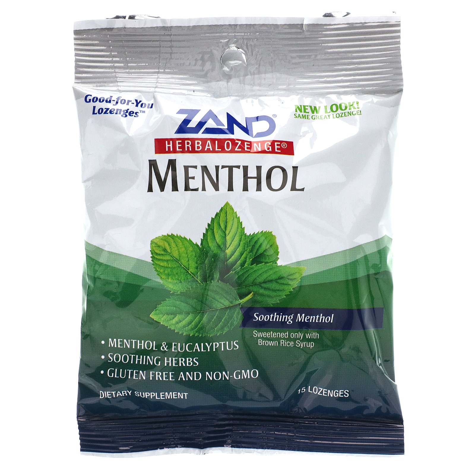 Comprar Zand, Menthol, Herbalozenge, Mentol Calmante, 15 Losangos Mentolados