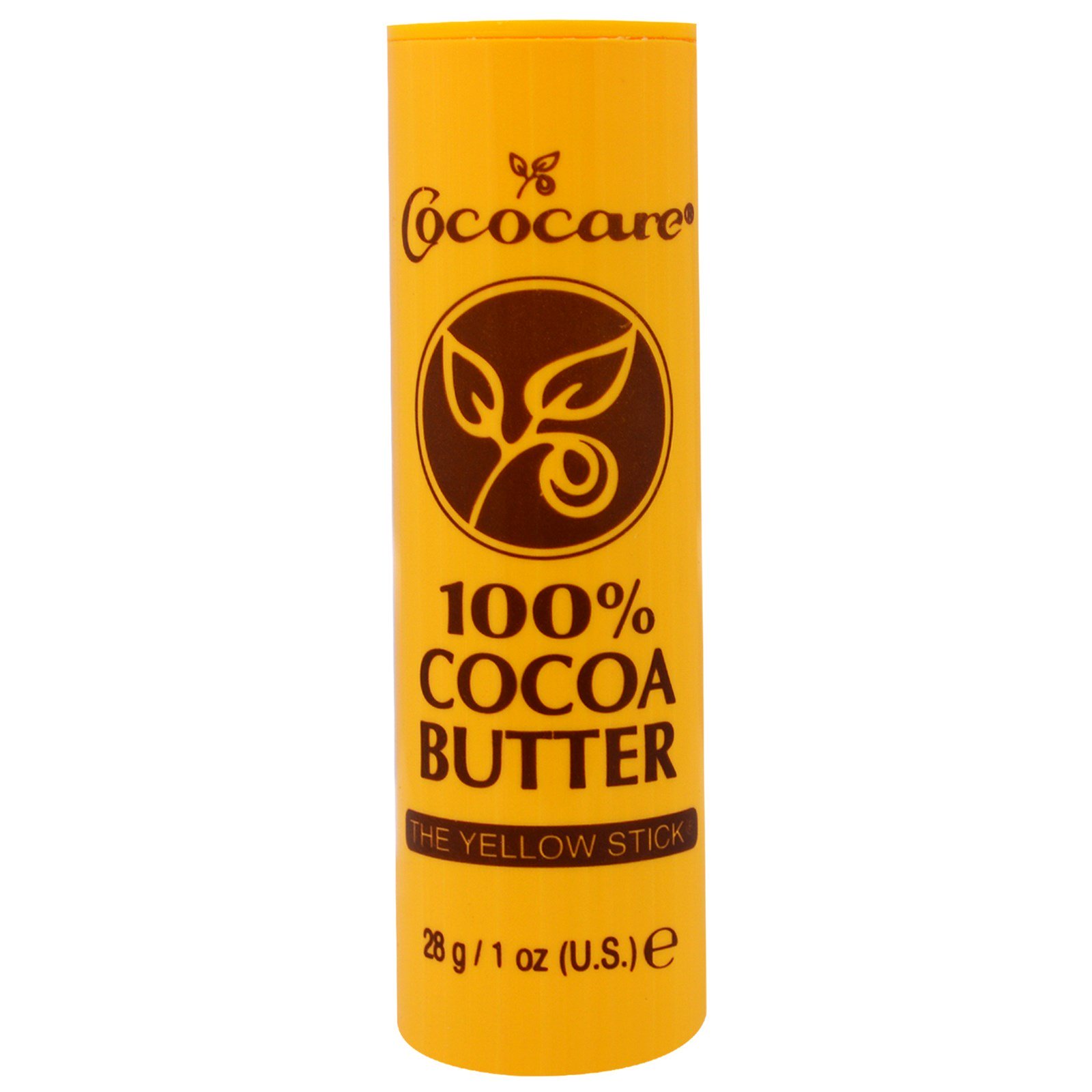 Comprar Cococare, Manteiga de Cacau 100%, Bastão Amarelo, 28 g (1 oz)