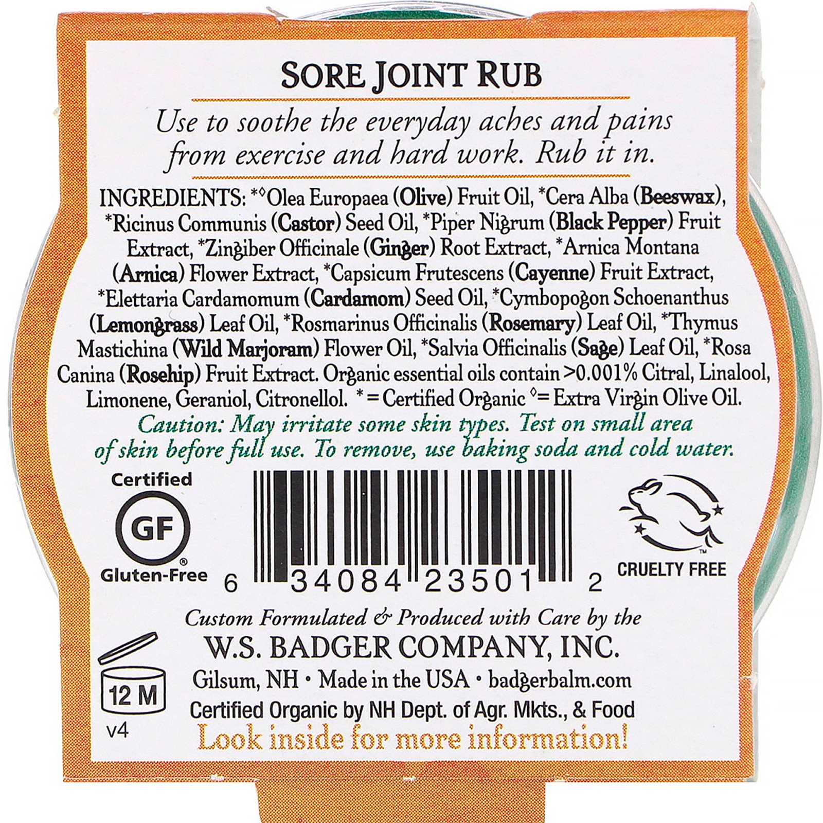 Comprar Badger Company, Óleo Para Juntas Doloridas, Mistura de Arnica, .75 oz (21 g) - Imagem 2