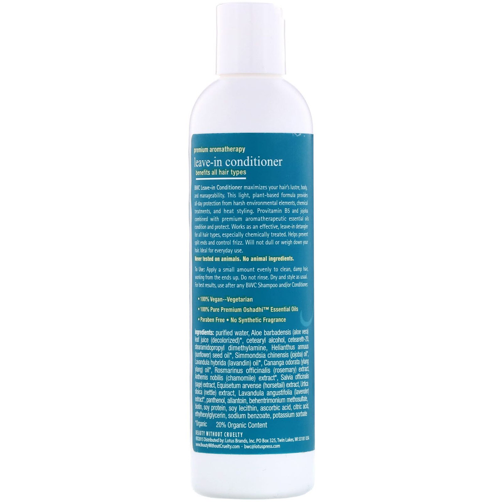 Comprar Beauty Without Cruelty, Condicionador sem enxágue, 8.5 fl oz (250 ml) - Imagem 2