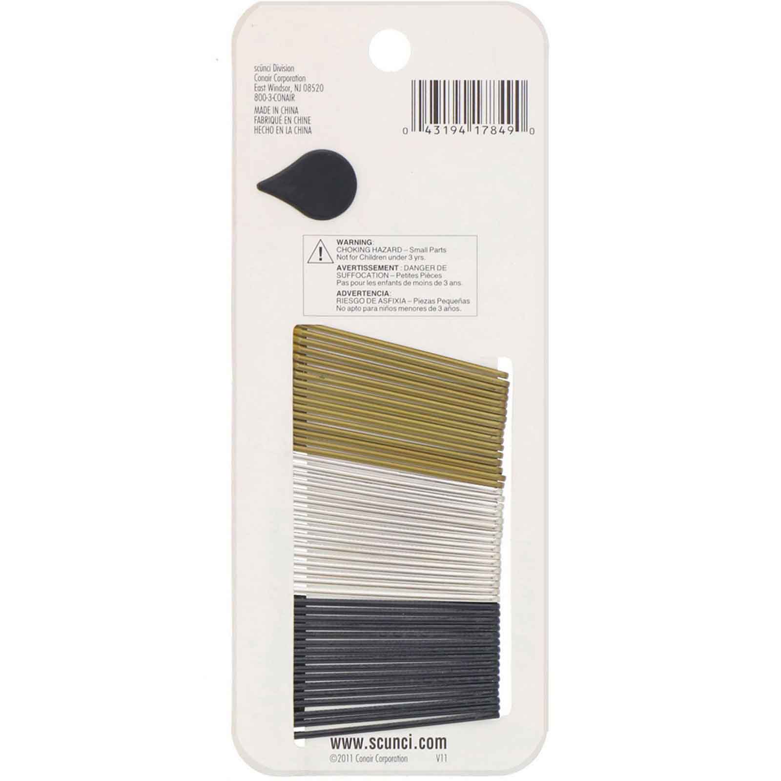 Comprar Scunci, Grampos No Slip Grip para fixação o dia todo, cores variadas, 48 peças - Imagem 2