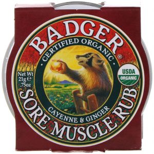 Comprar Badger Company, Óleo Para Músculos Doloridos, Cayenne & Gengibre, .75 oz (21 g)