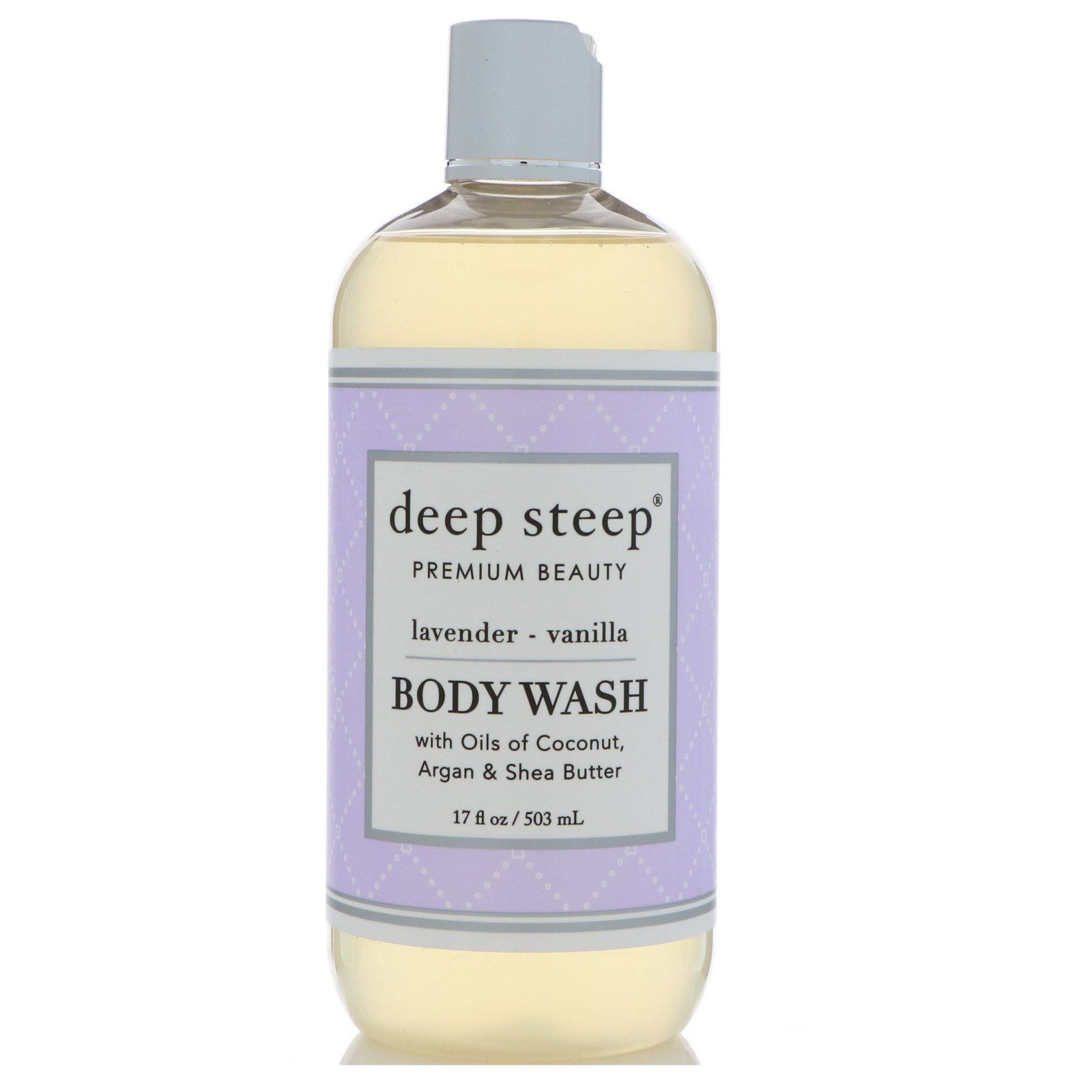 Comprar Deep Steep, Sabonete Líquido para o Corpo, Lavanda - Baunilha, 17 fl oz (503 ml)