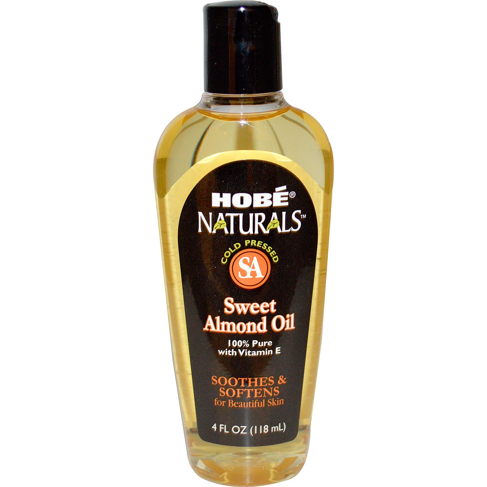 Comprar Hobe Labs, Natural, óleo de amêndoa doce, 4 fl oz (118 ml)