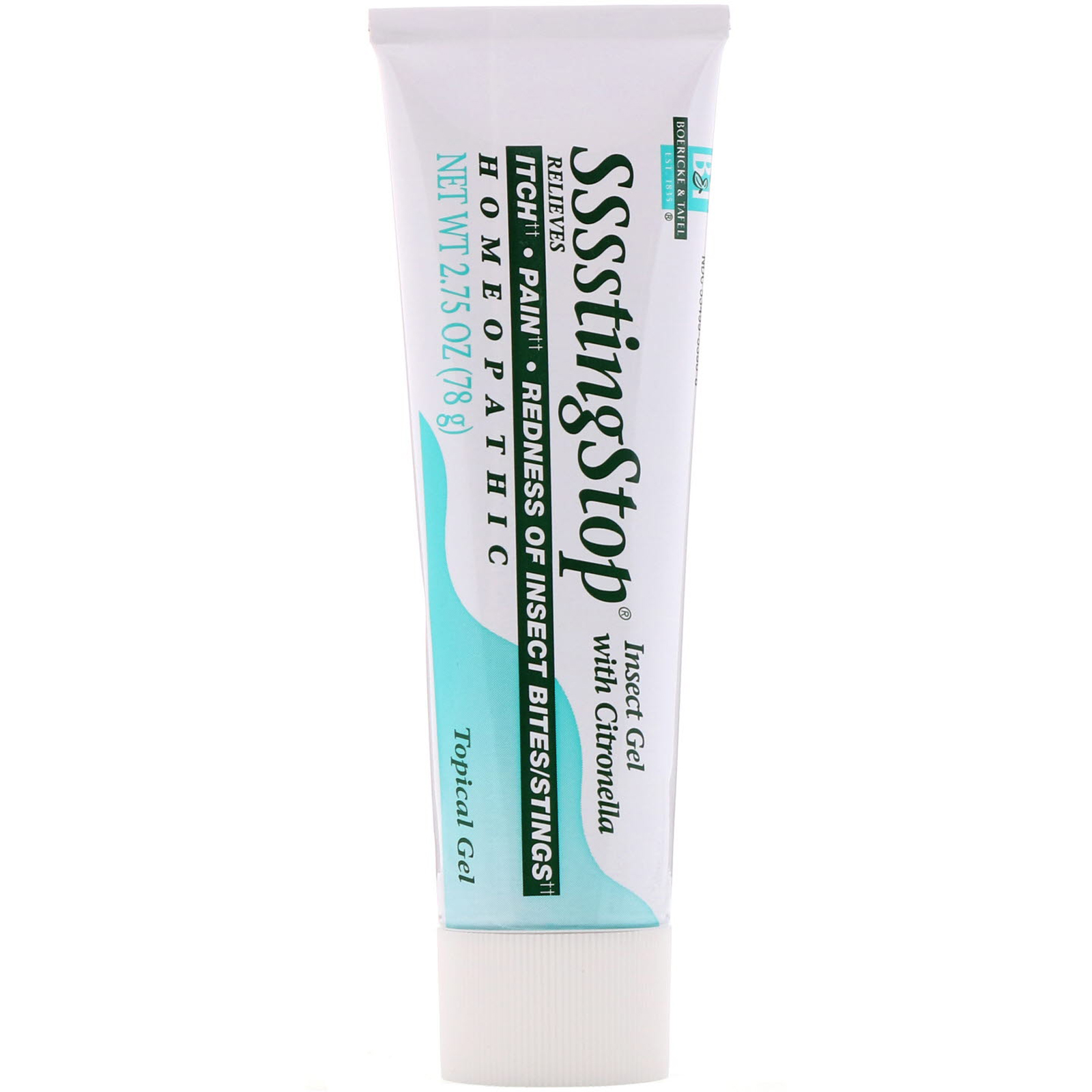 Comprar Boericke & Tafel, SssstingStop, Topical Gel with Citronella, 2.75 oz (78 g) - Imagem 3