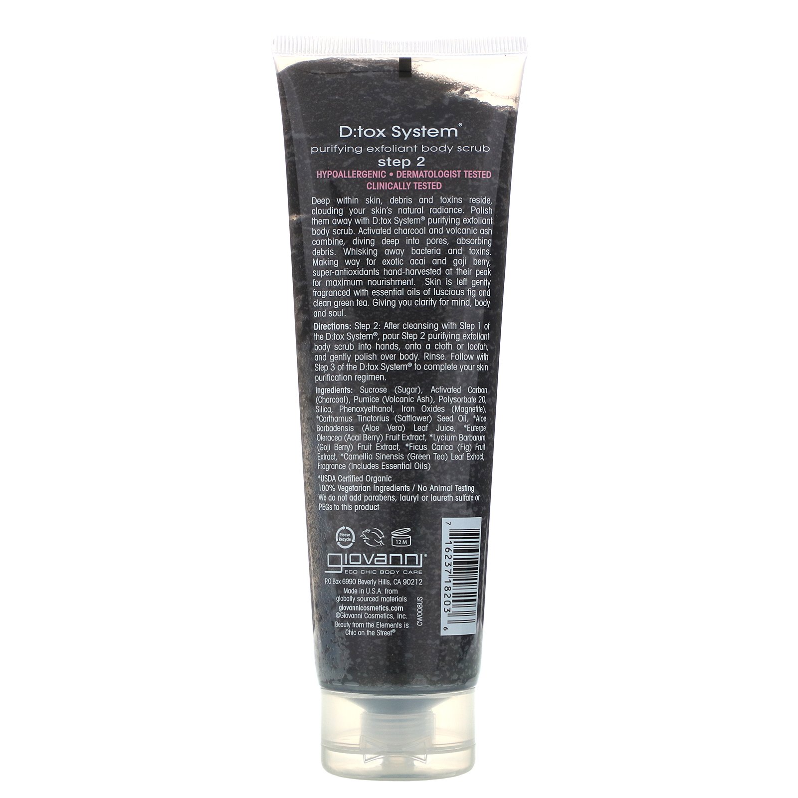 Comprar Giovanni, D:tox System, Esfoliante Corporal Purificante, Etapa 2, 6 oz (170 g) - Imagem 2