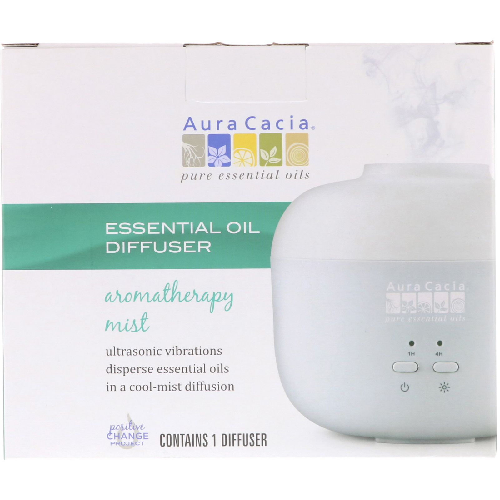 Comprar Aura Cacia, Vapor de Aromaterapia, Difusor de Óleos Essenciais, 1 Difusor - Imagem 2