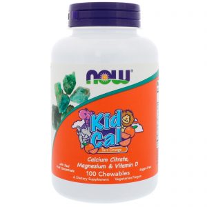 Comprar Now Foods, Kid Cal, Torta de Laranja, 100 Mastigáveis