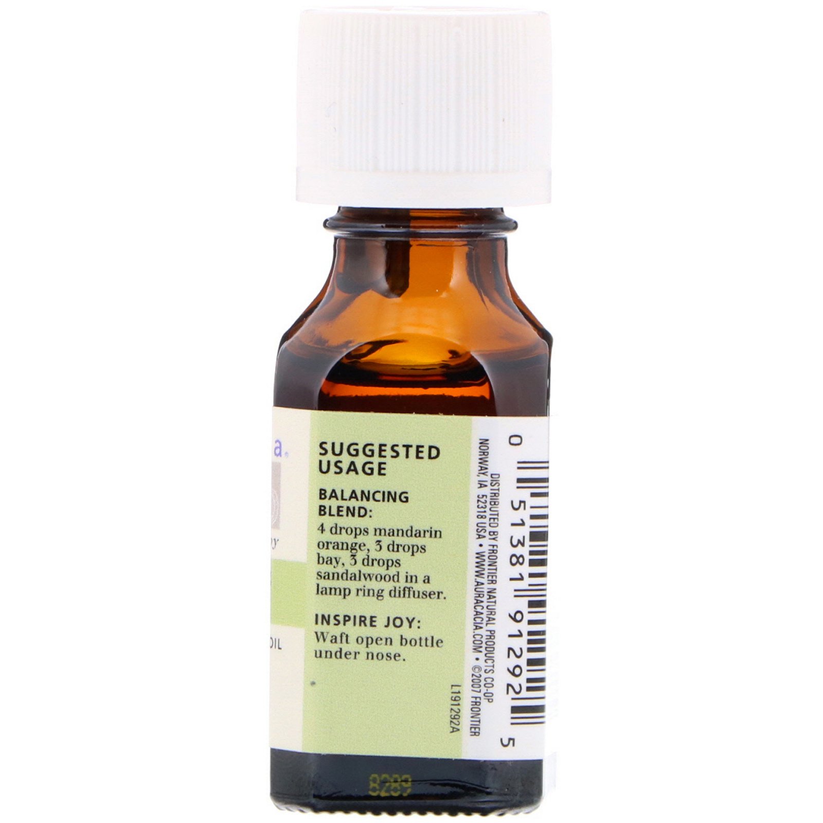 Comprar Aura Cacia, Óleo Essencial 100% Puro, Mexerica, Entusiasmante, .5 oz (15 ml) - Imagem 2