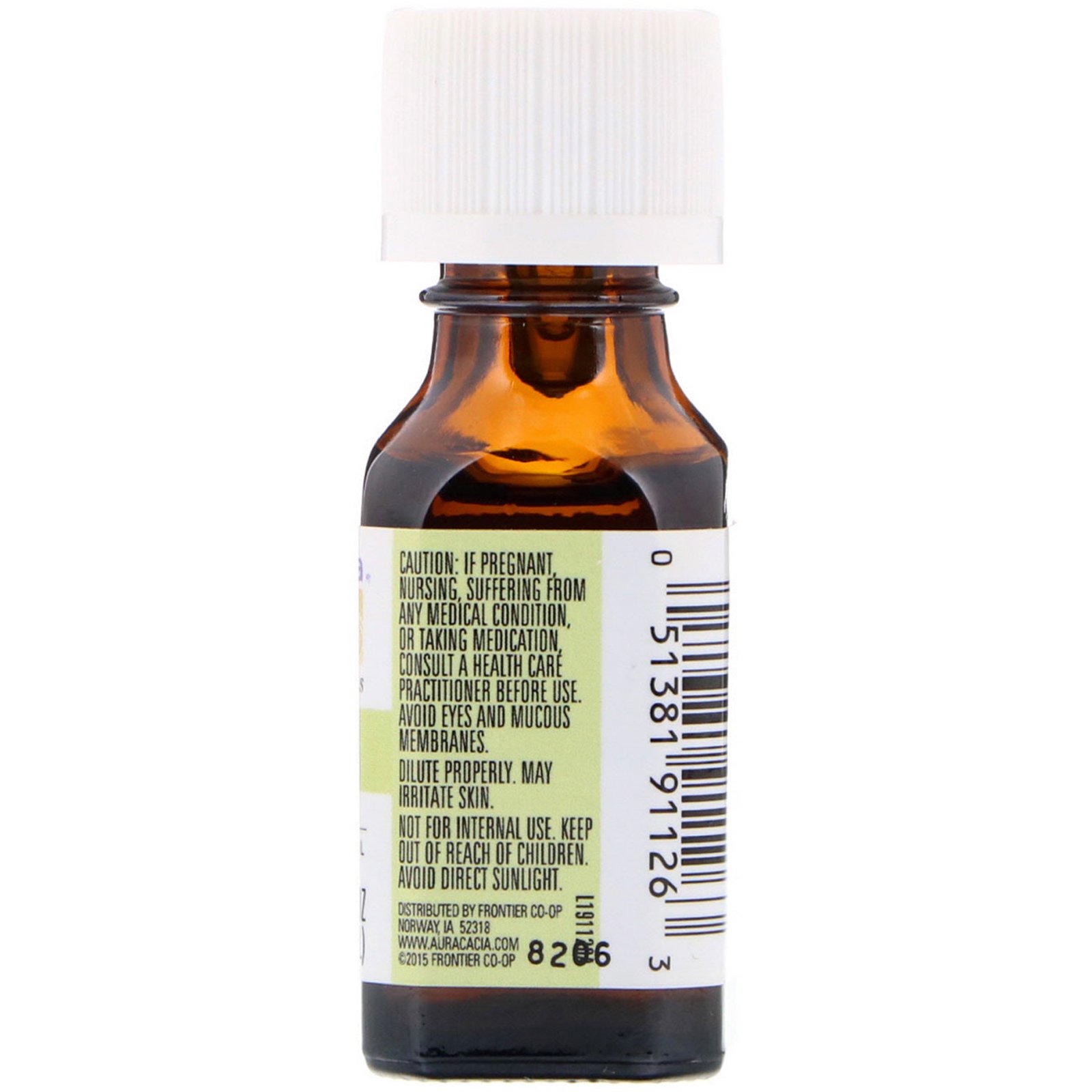 Comprar Aura Cacia, Óleo Essencial 100% Puro, Limão Taiti, .5 fl oz (15 ml) - Imagem 2
