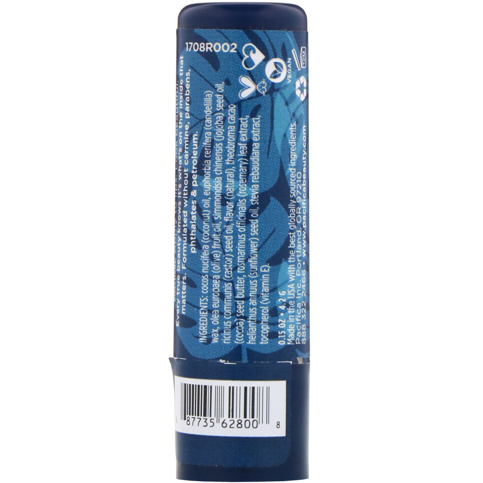 Comprar Pacifica, Bálsamo Labial, Coco de Bali, 0,15 oz (4,2 g) - Imagem 2