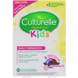 Comprar Culturelle, Probióticos Mastigáveis para Criança, Sabor Explosão de Bagas, 30 Comprimidos