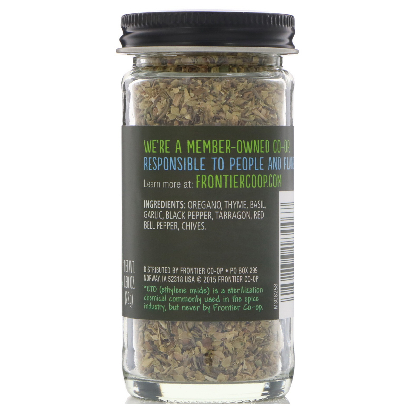 Comprar Frontier Natural Products, Herbs of Italy, Italian Blend of Aromatic Herbs, 0.80 oz (22 g) - Imagem 2