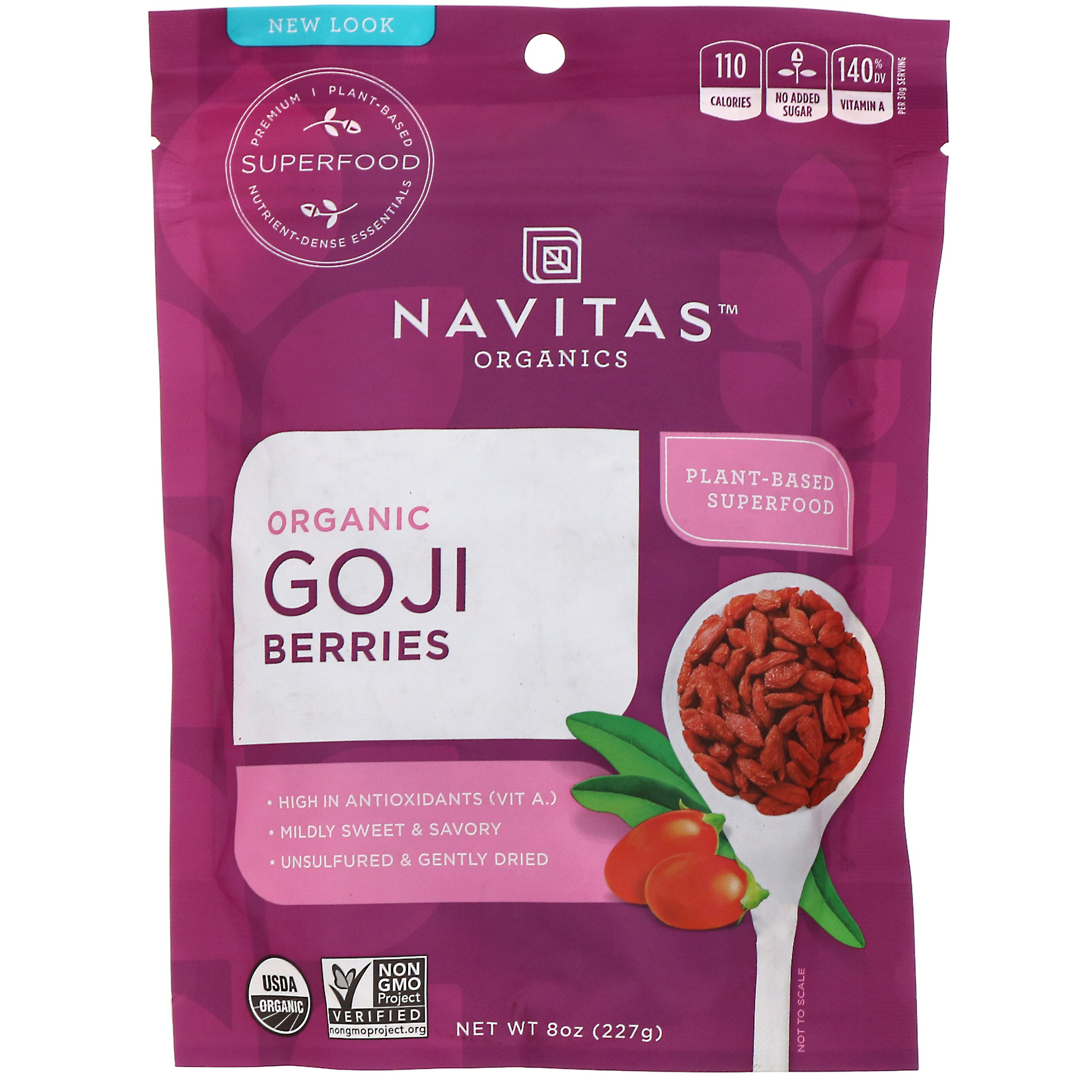Comprar Navitas Organics, Organic, Goji Berries, 8 oz (227g)